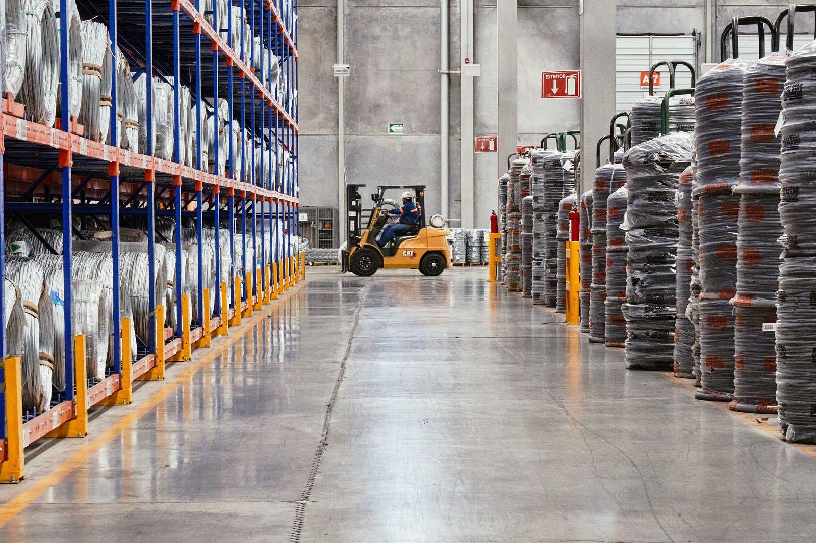 Hochregallager der CLS